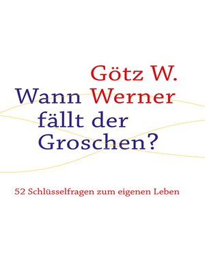 cover image of Wann fällt der Groschen?